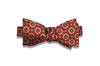 Dazed Red Silk Bow Tie (self-tie)