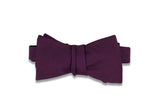 Eggplant Purple Bow Tie (Self-Tie)