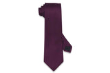 Eggplant Purple Tie