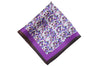 Flower Power Silk Pocket Square