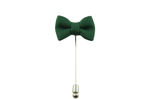 Green Bow Tie Lapel Pin