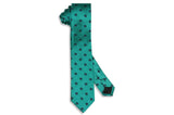 Green Maid Silk Skinny Tie