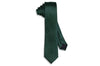 Green Pin Dots Skinny Tie