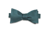 Green Snow Silk Bow Tie (self-tie)