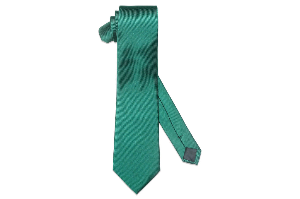 Green Texture Tie