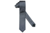 Dark Grey Micro Silk Skinny Tie