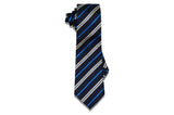 Hamilton Blue Stripes Silk Tie