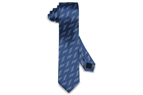 Blue Haze Silk Skinny Tie