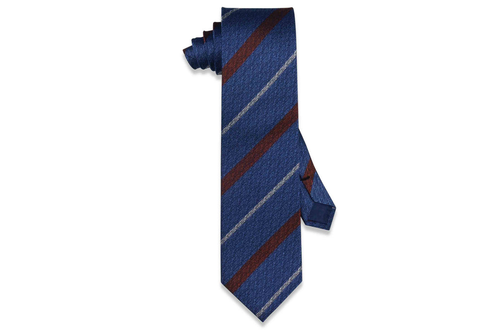 Haze Blue Silk Tie