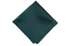 Hunter Green Silk Pocket Square