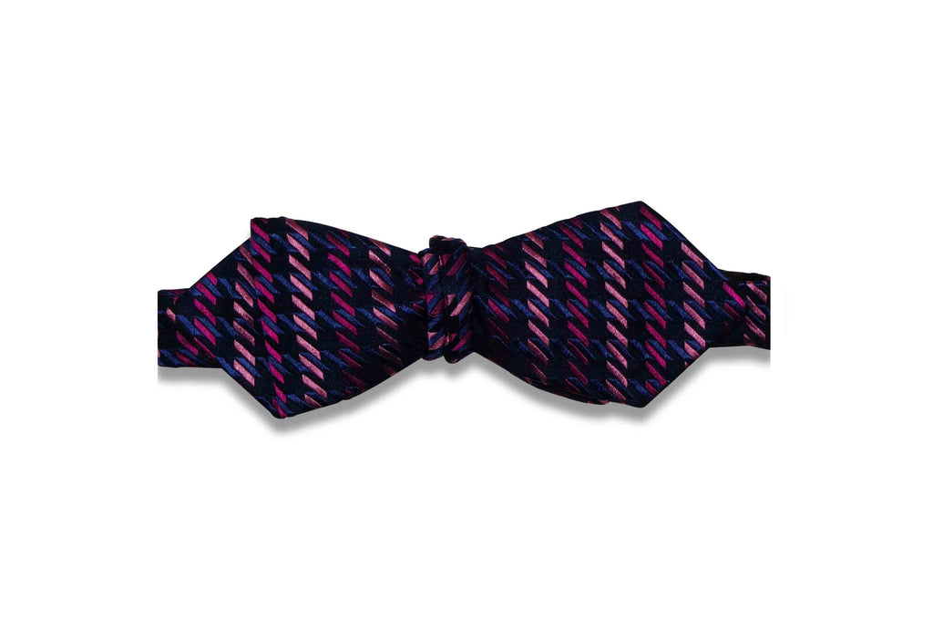 Lane Pink Silk Bow Tie (Self-Tie)