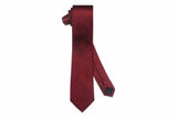 Lewes Burgundy Silk Skinny Tie