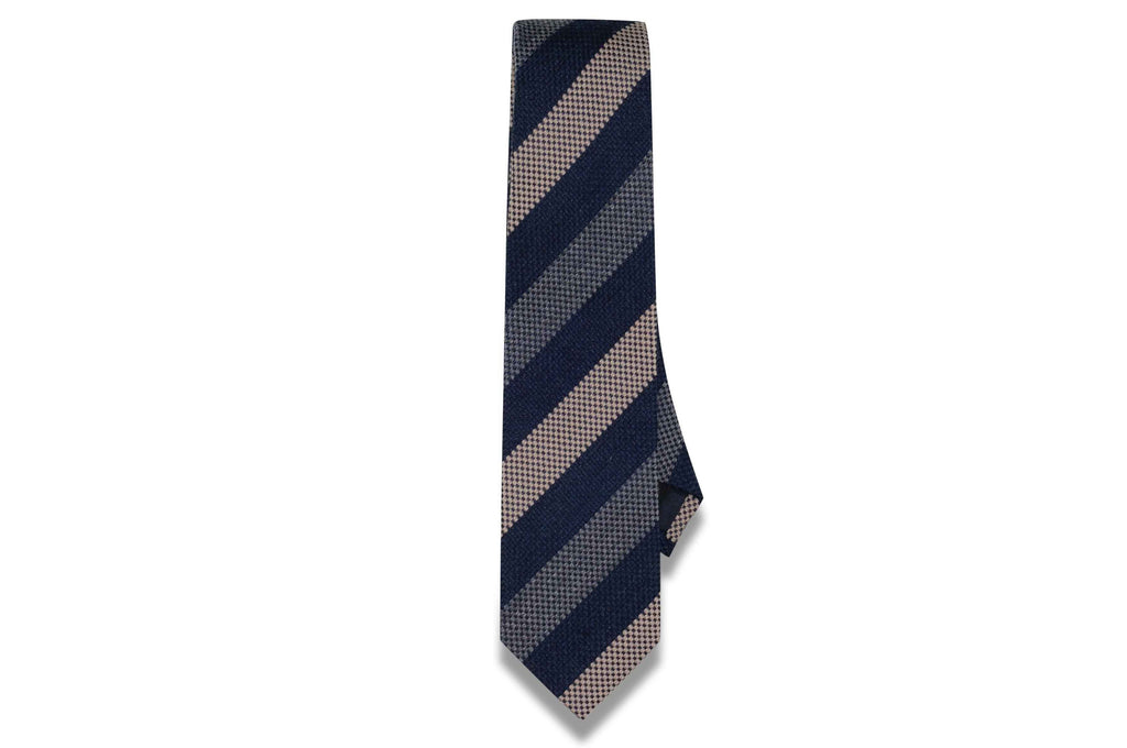 Lucky Blues Wool Skinny Tie