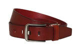 Mahogany Leather Belt (Size: 32)