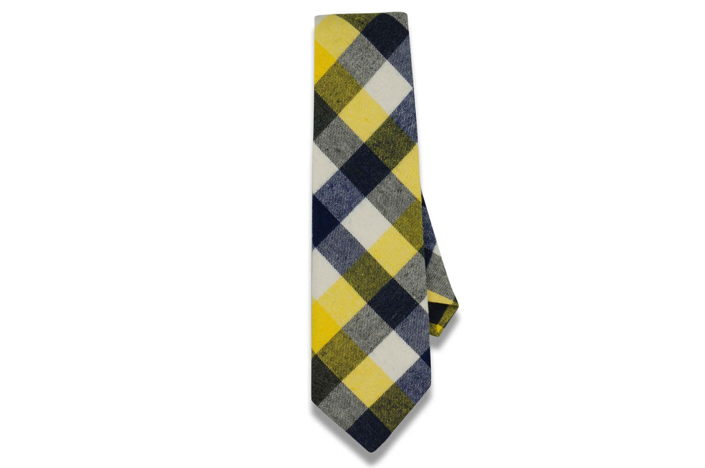 Markus Yellow Cotton Tie