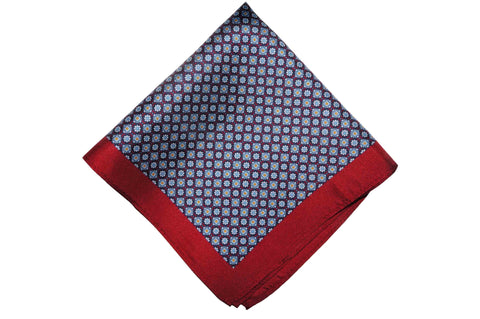 Maroon Dream Silk Pocket Square