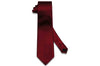 Maroon Herringbone Silk Tie