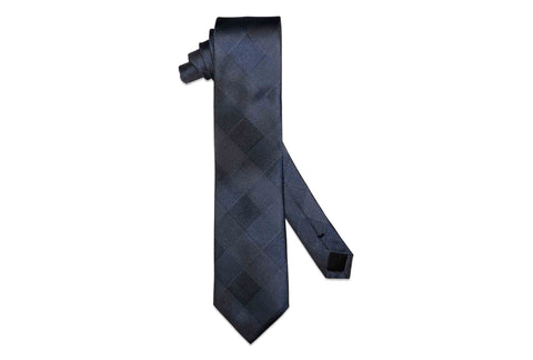 Masters Blue Silk Tie