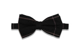 Midnight Classic Cotton Bow Tie (Pre-Tied)