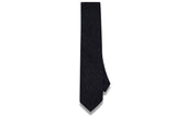 Midnight Mist Wool Skinny Tie