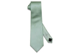 Mint Herringbone Silk Tie