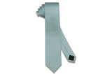 Mint Pin Dots Silk Skinny Tie