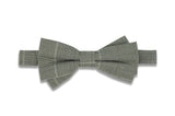 Multi Grey Cotton Bow Tie (Pre-Tied)