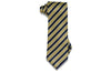 Navy Gold Roads Silk Tie