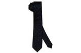 Night Flying Stars Silk Skinny Tie