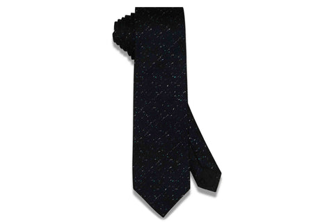 Night Flying Stars Silk Tie