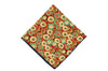 Orange Blossom Cotton Pocket Square