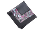 Paisley Night Silk Pocket Square