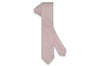 Pink Shade Cotton Skinny Tie
