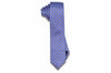 Purple Blue Mini Paisley Silk Skinny Tie
