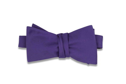 Purple Bow Tie (Self-Tie)