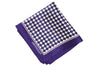 Purple Diamonds Silk Pocket Square