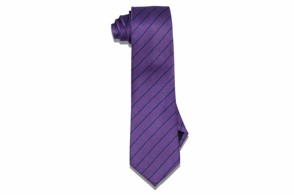 Purple Gum Silk Tie