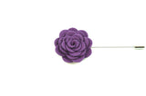 Purple Wool Lapel Flower