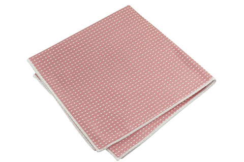 Dusty Rose Silk Pocket Square