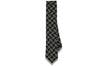 White Linked Cotton Skinny Tie